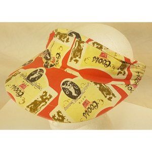 COORS Beer Viser Hat Baseball Vintage 80s Cap retro beach